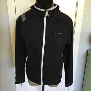 La Sportiva Full Zip Hooded Grid Fleece